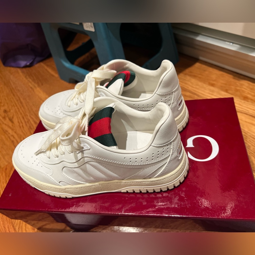 Gucci white sneaker new - Picture 5 of 8